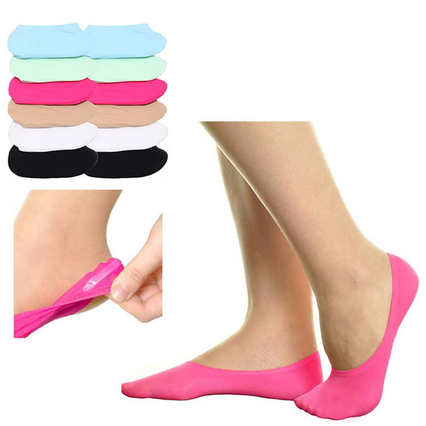 Women's Cotton Loafer Boat Anti skid Non slip Invisible Low Cut Socks Ankle Sock